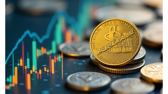 Gráfico de crecimiento de inversiones y monedas chilena